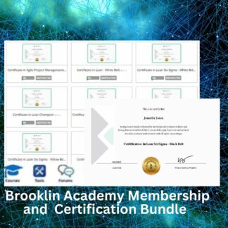 Brooklin Academy Membership Plus Certification Bundle